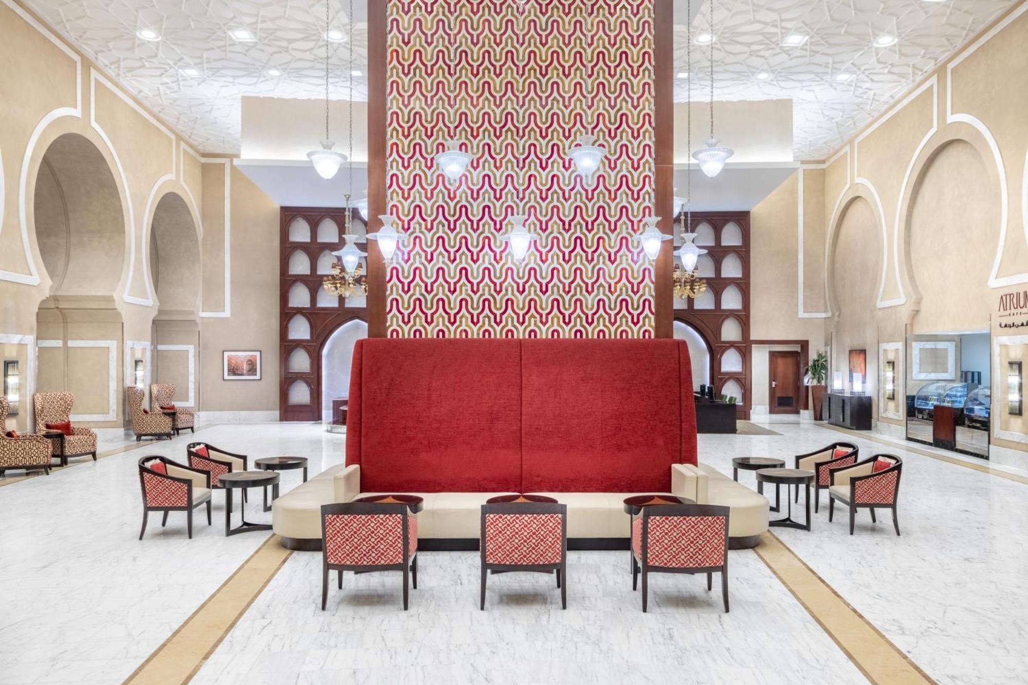 Jabal Omar Marriott Hotel Makkah La Meca Exterior foto The lobby of the hotel