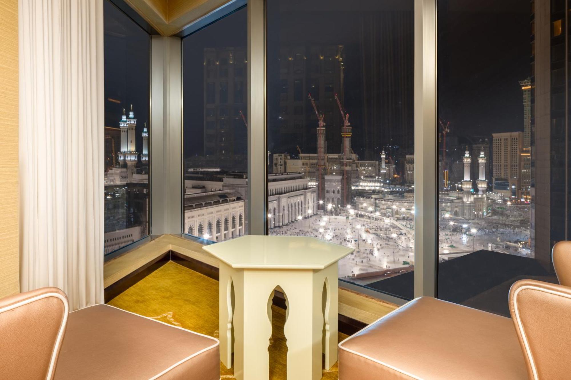 Jabal Omar Marriott Hotel Makkah La Meca Exterior foto The view from the hotel